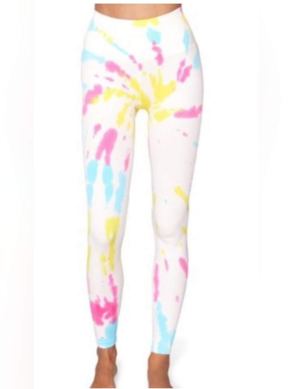 Spiritual Gangster Love scuplt Leggings- Sunburst Tie Dye- Size M/L